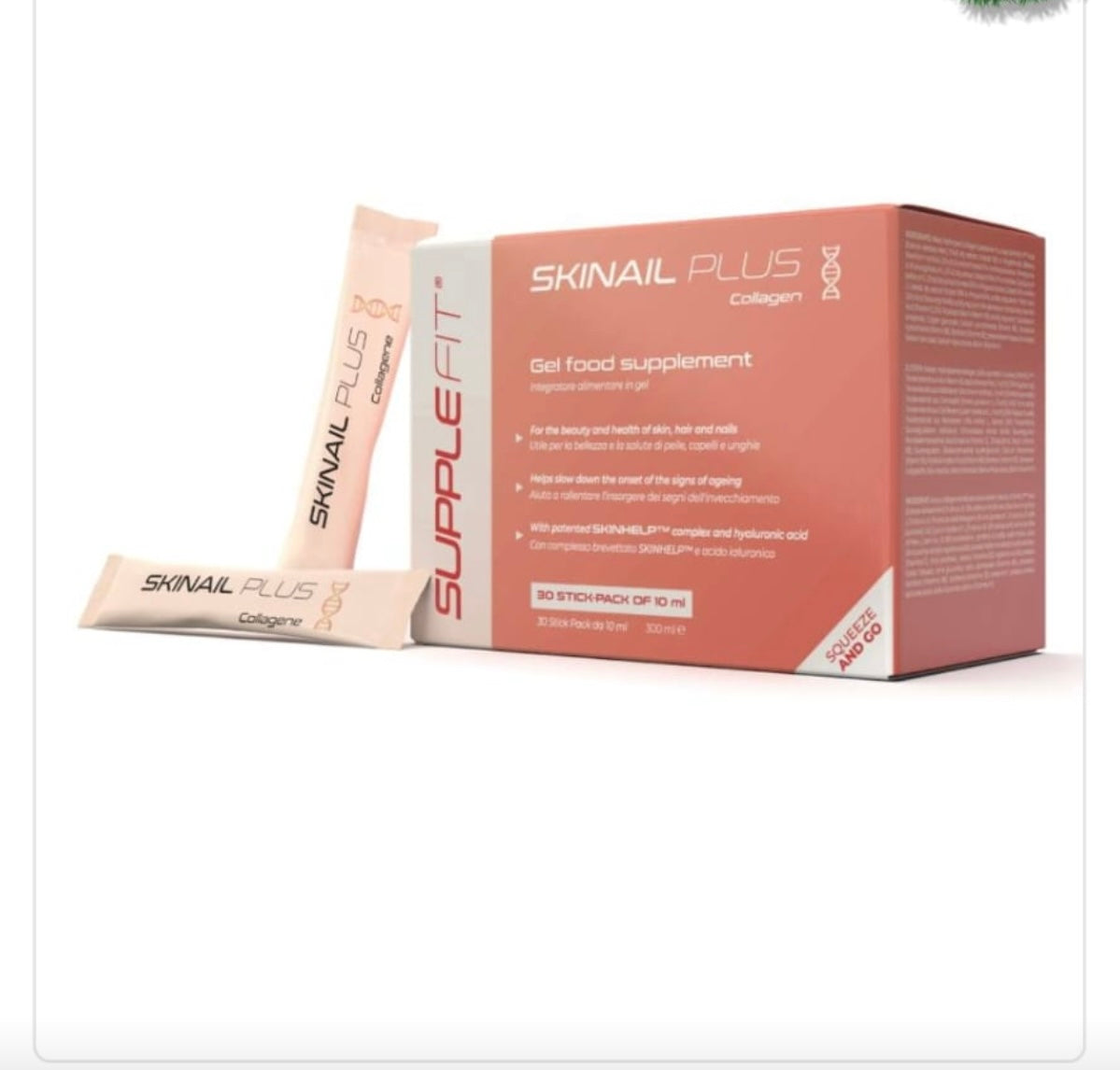 SKINAIL PLUS, COMPLEMENT ALIMENTAIRE POUR LA PEAU LES CHEVEUX ET LES ONGLES - 300 ML