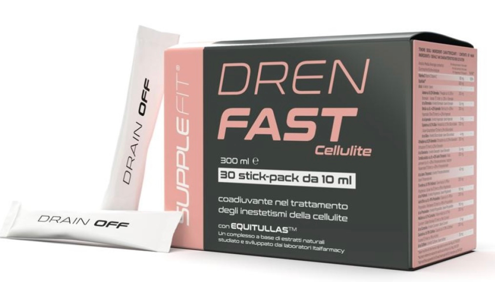 DREN FASTDREN FAST - AJUVANT DANS LE TRAITEMENTDES INPERFECTIONS DE LA CELULITE AVEC EQUITULLAS - 300 ML ITE